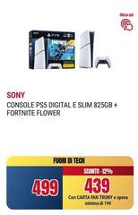 Sony - Console Ps5 Digital E Slim 825gb + Fortnite Flower