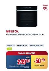 Whirlpool - Forno Multifunzione WO14S8PM0SXA