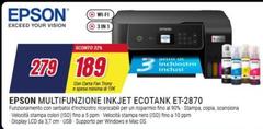 Epson - Multifunzione Inkjet Ecotank ET-2870