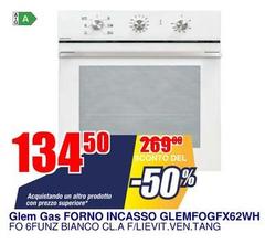 Glem - Forno Incasso fogkx62wh