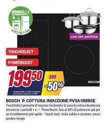 Bosch - P. Cottura Induzione PVS61RBB5E