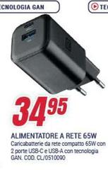 Alimentatore A Rete 65W