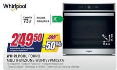 Whirlpool - Forno Multifunzione WO14IS8PM0SXA
