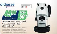 Didiesse -  Macchina Caffè A Cialde Baby Frog Coffee & Tea