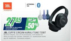 Jbl - Cuffie Circum-Aurali Tune 720BT