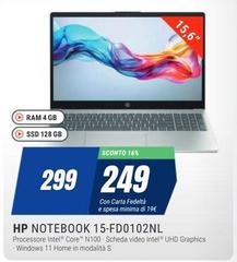HP - Notebook 15-FD0102NL