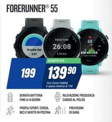 Finish - Forerunner 55