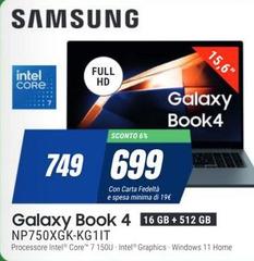 Samsung - Galaxy Book 4 16gb 512gb