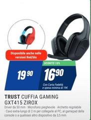 Trust -  Cuffia Gaming GXT415 Zirox