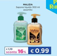 Malizia - Sapone Liquido