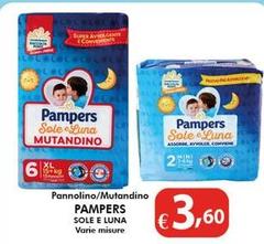 Pampers - Pannolino/Mutandino Sole E Luna