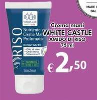 White Castle - Crema Mani Amido Di Riso 