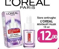 L'Oreal - Siero Antirughe Revitalift Filler