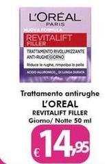 L'Oreal - Trattamento Antirughe Revitalift Filler Giorno