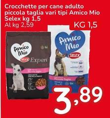 Selex - Crocchette Per Cane Adulto Piccola Taglia Amico Mio