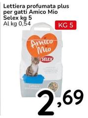 Selex - Lettiera Profumata Plus Per Gatti Amico Mio