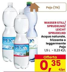 Pejo - Wasser Still/Sprudelnd/Leich