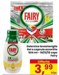 Fairy - Detersivo Lavastoviglie Gel O Capsule Assortito