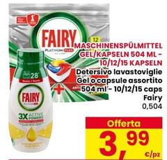 Fairy - Detersivo Lavastoviglie Gel Ocapsule Assortito