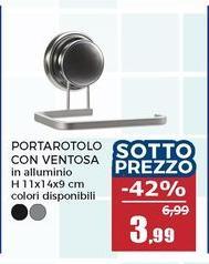 Portarotolo Con Ventosa