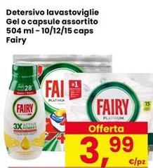 Fairy - Detersivo Lavastoviglie Gel O Capsule Assortito