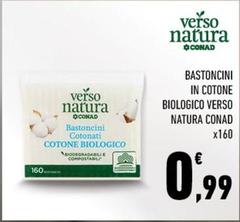 Conad - Bastoncini In Cotone Biologico Verso Natura