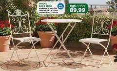 Iper - Tavolo Con 2 Serie