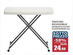 Tavolino Richiudibile