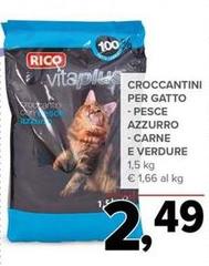 Rico - Croccantini Per Gatto Pesce Azzurro/Carne E Verdure