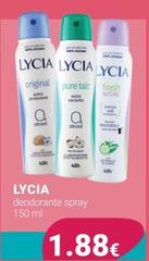 Lycia - Deodorante Spray