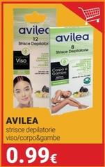Avilea - Strisce Depilatorie Viso/ Corpo&Gambe