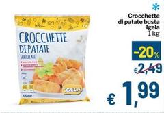 Igela - Crocchette Di Patate Busta