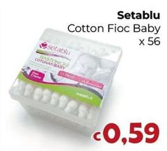 Setablu - Cotton Fioc Baby