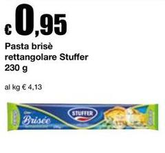 Stuffer - Pasta Brisée Rettangolare