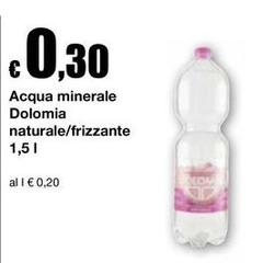 Dolomia - Acqua Minerale Naturale