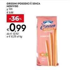 Monviso - Grissini Iposodici E Senza