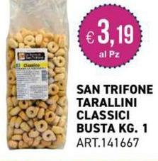 San trifone - San Trifone Tarallini Classici Busta