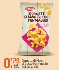 Selex - Cornetti Di Mais Al Gusto Formaggio