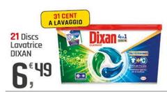 Dixan - 21 Discs Lavatrice