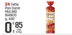 Mulino Bianco - 24 Fette Pan Carrè