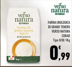Conad - Farina Biologica Di Grano Tenero Verso Natura