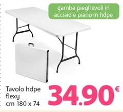 Tavolo Hdpe Flexy