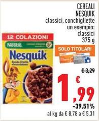 Nesquik - Cereali