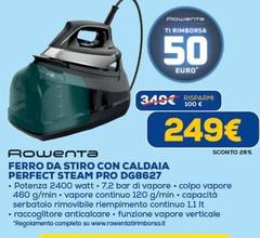 Rowenta - Ferro Da Stiro Con Caldaia Perfect Steam Pro DG8627
