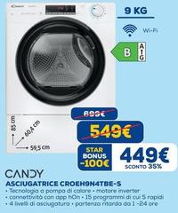 Candy - Asciugatrice Croeh9n4tbe-s