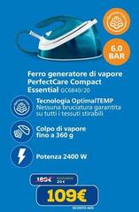 Ferro Generatore Di Vapore Perfectcare Compact Essential