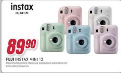 Fujifilm - Instax Mini 12 62 X 46 Mm Blu