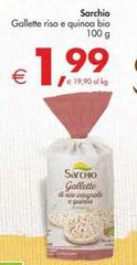 Sarchio - Gallette Riso E Quinoa Bio