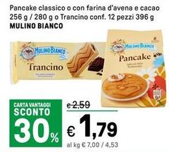 Mulino Bianco - Pancake Classico O Con Farina D'Avena E Cacao O Trancino