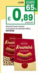 Bistefani - Biscotti Krumiri Classici O Con Gocce Di Cioccolato